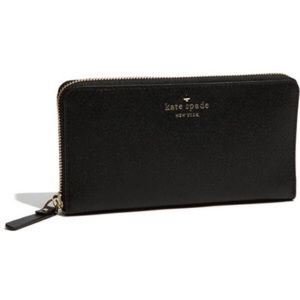 Black Kate Spade Wallet NEW