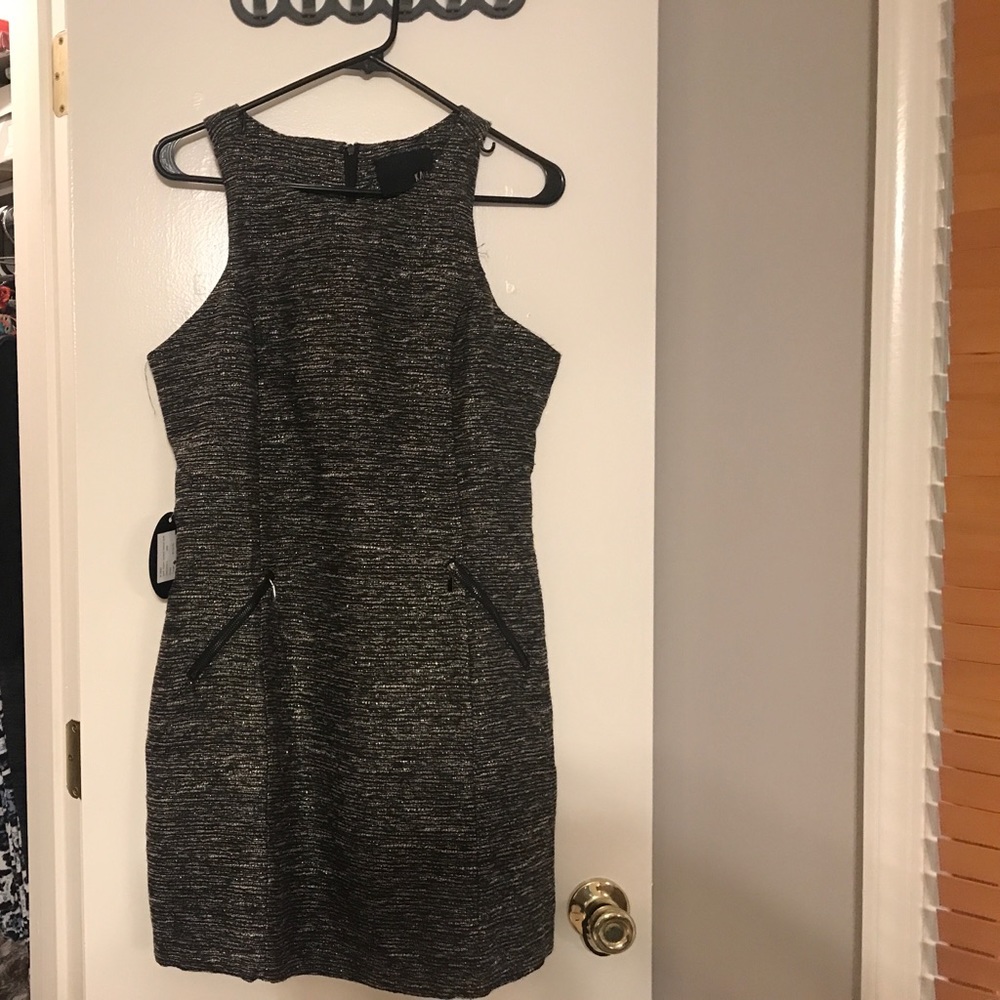 Large tweed dress