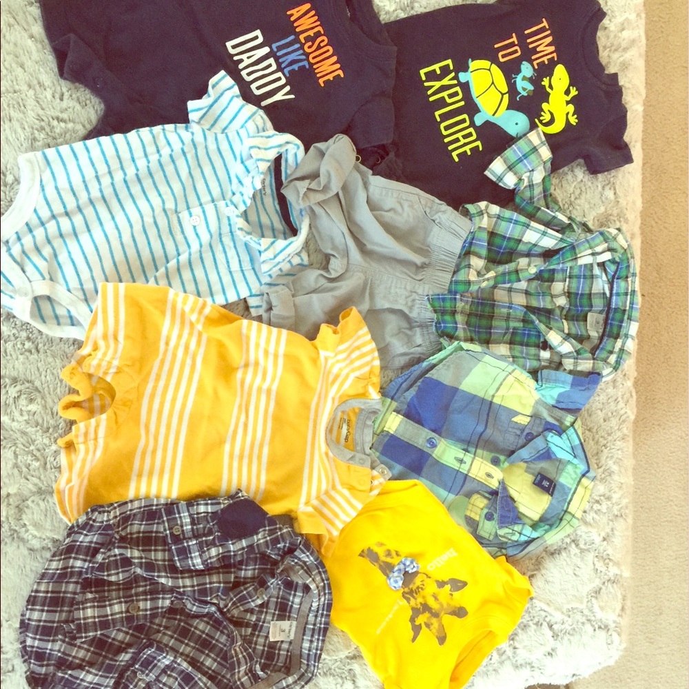 Baby boy bundle. 0-3 mos