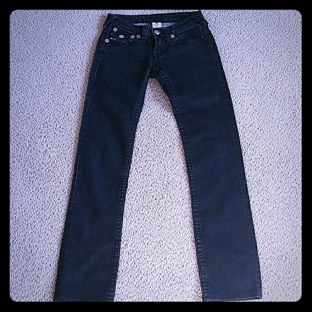 True Religion dark wash jeans