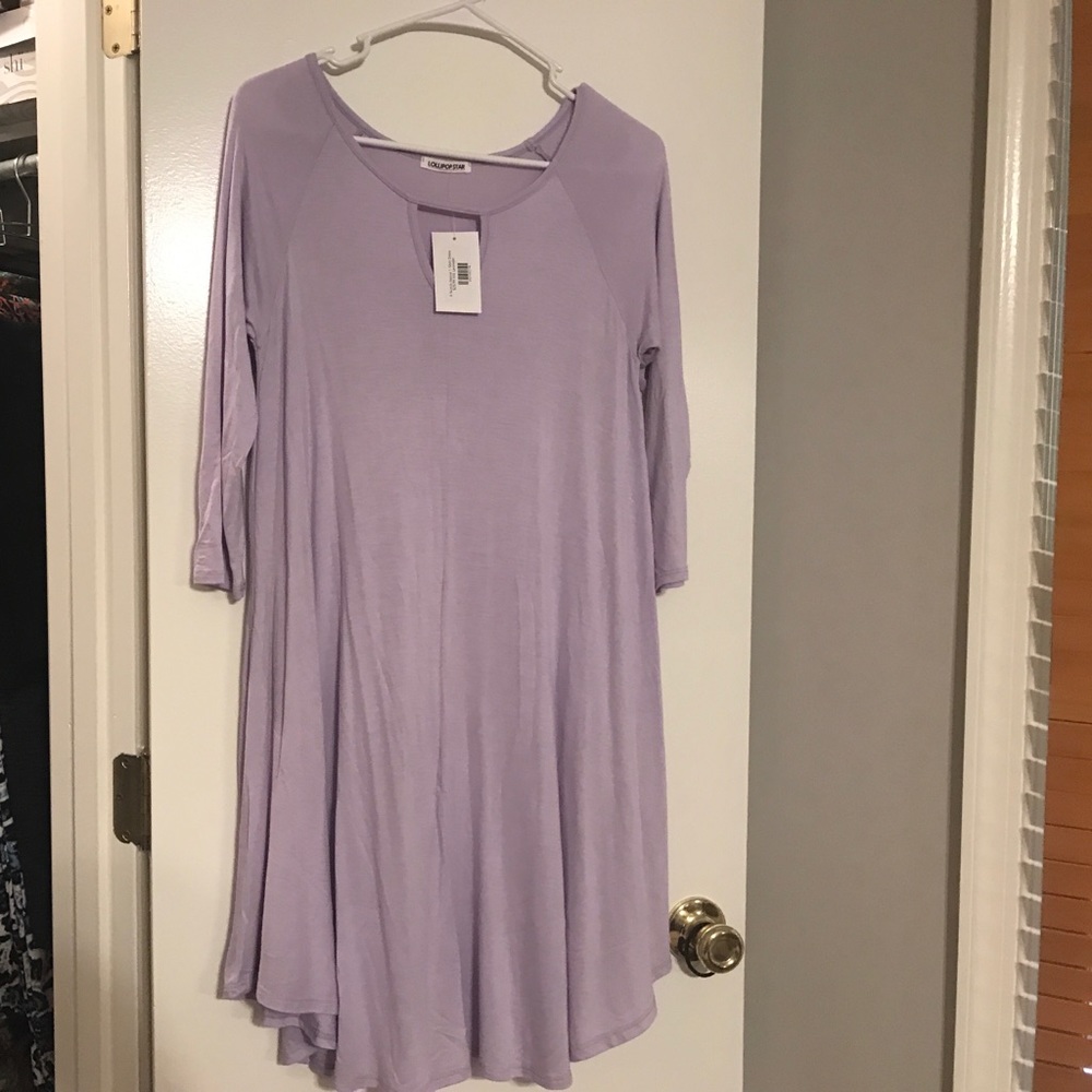 T-shirt dress, medium