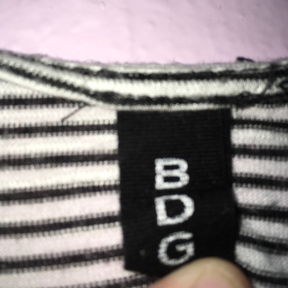 Black and white striped romper - Picture 2 of 4