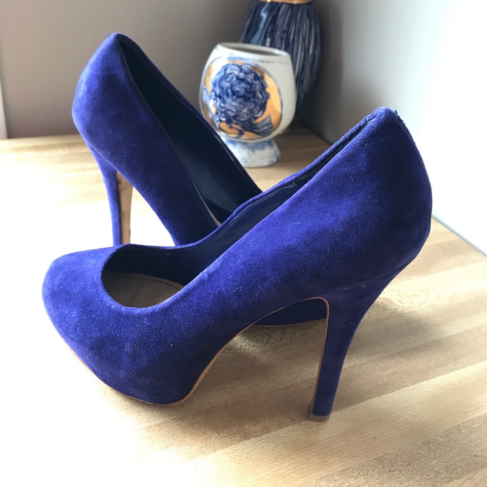 Steve Madden Indigo Platform Pumps, Size: 9.5