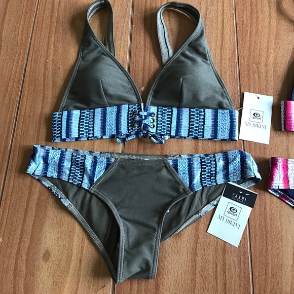 FLASH SALE- Rip Curl High Desert Halter & Hipster - Picture 2 of 8