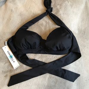 Cosabella Halter Demicup Swim Top