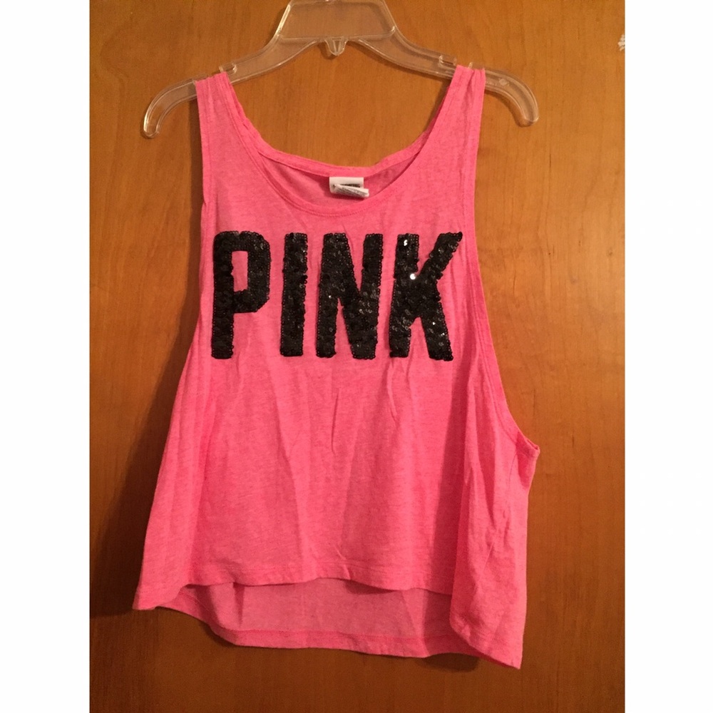 Pink tank top