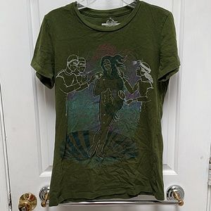 Olive green threadless venus t-shirt