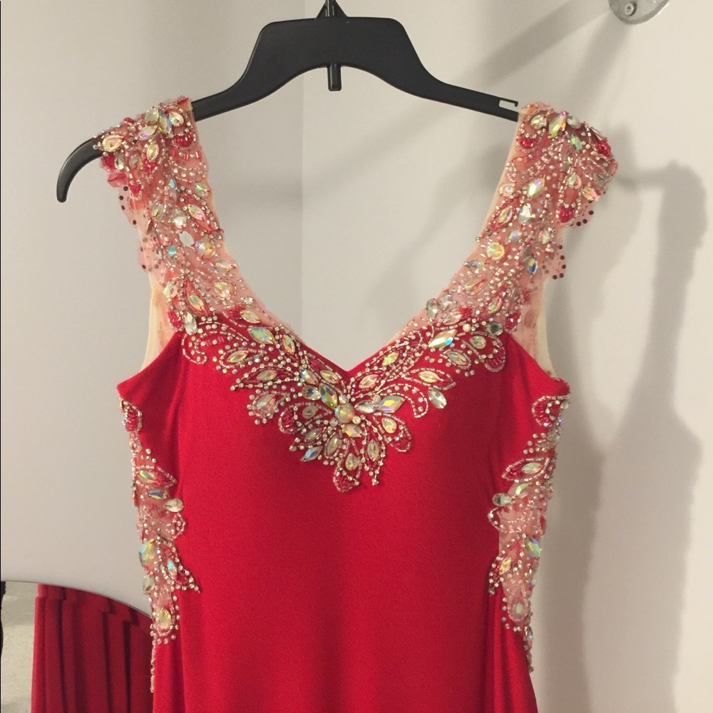 Open Back Evening Dress