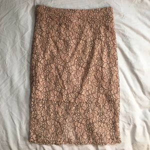 Forever21 lace skirt