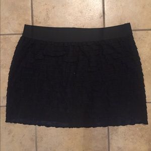 Torrid ruffle miniskirt
