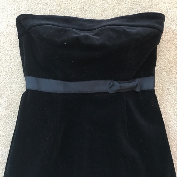 JCrew Strapless Black Dress - Picture 3 of 5