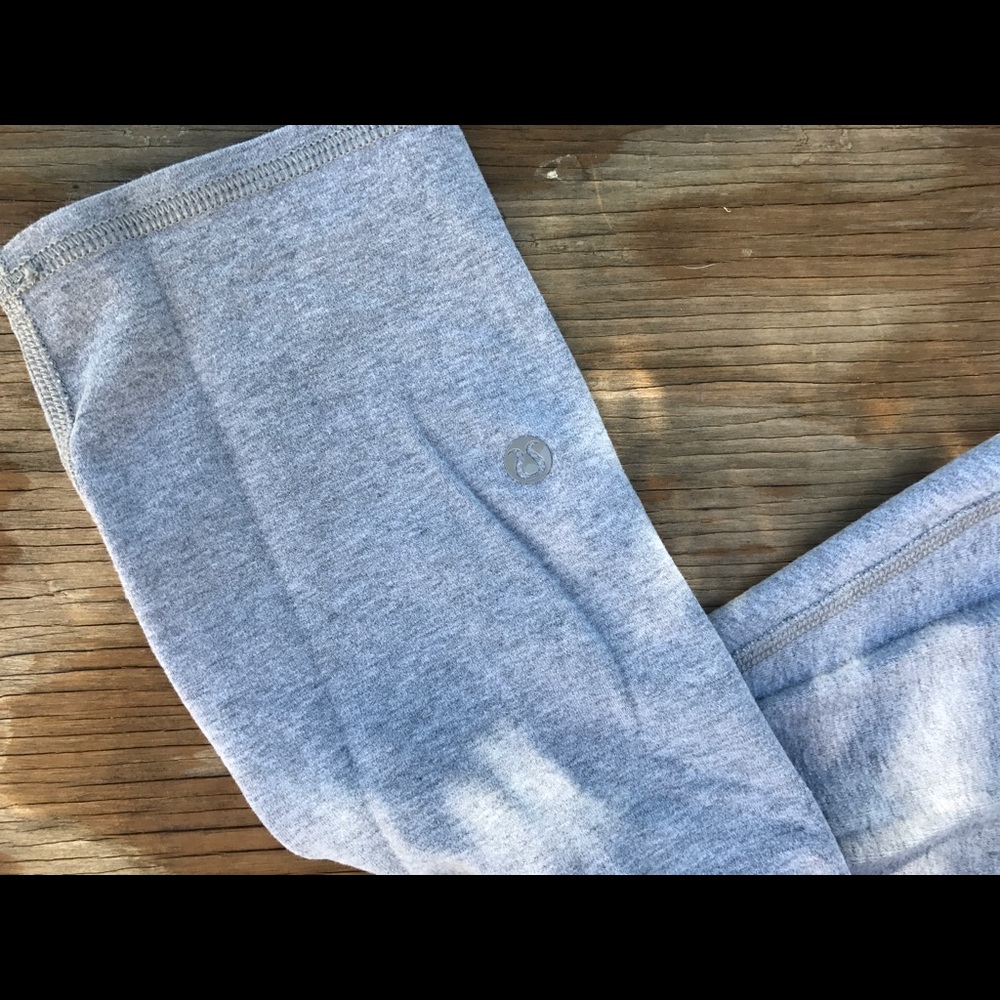 Lululemon size 8 grey wunder under high-rise pants