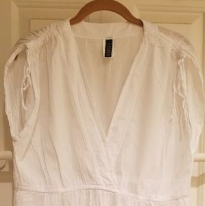 V-neck Cover-up Dress