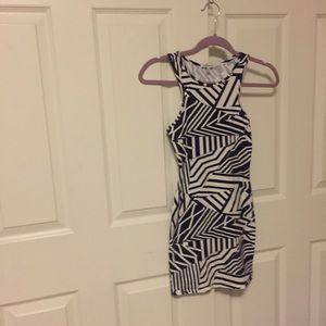 Great for Bundling! Abstract Print Tight Dress