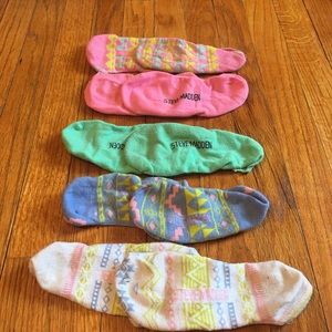 Steve Madden Bundle of Slip on No Show Socks