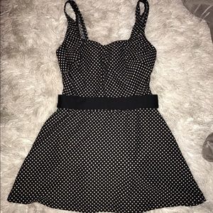 Pokadot Bathing Suit Dress
