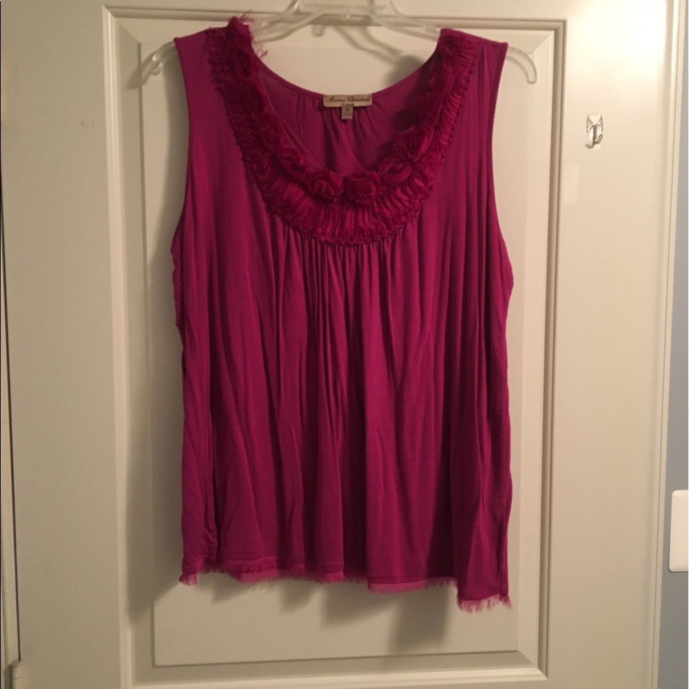 Fuchsia Dressy Tank - Never worn!