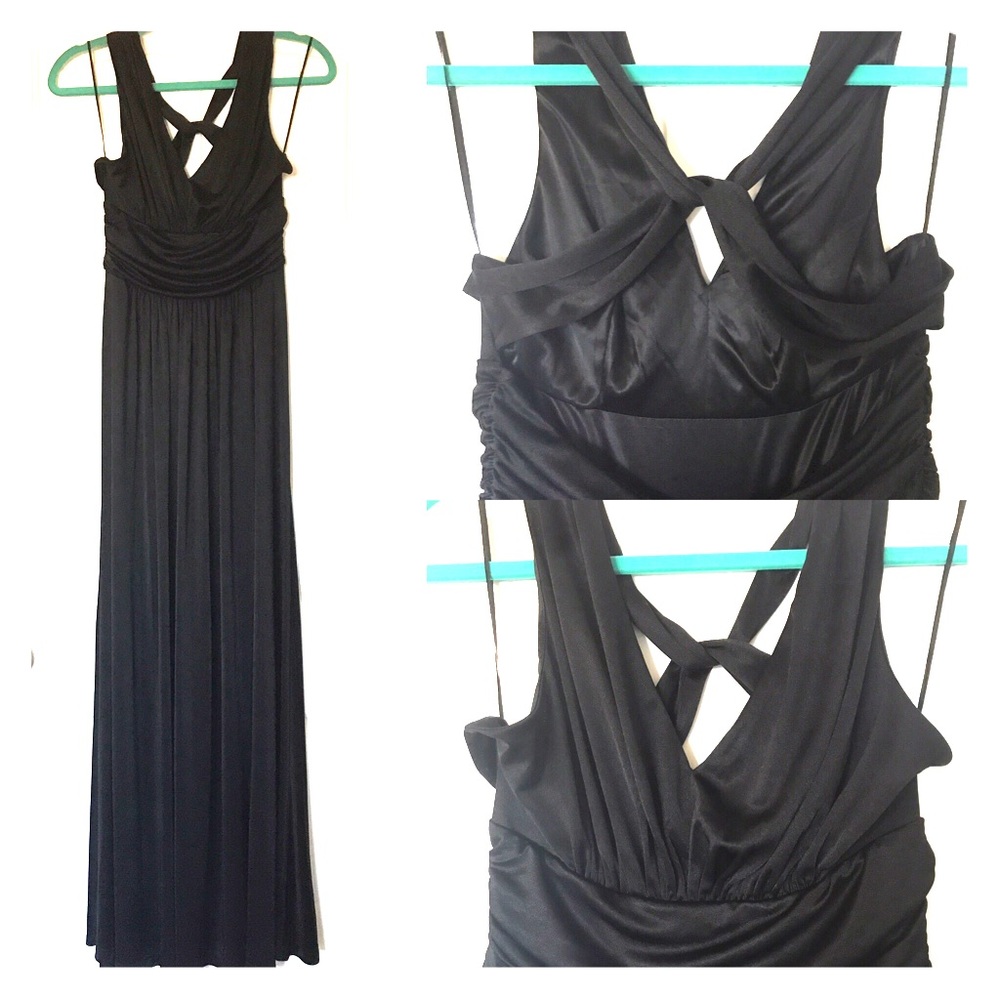 Black Formal Maxi Dress