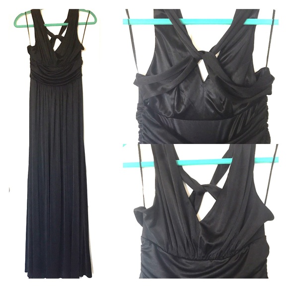 Black Formal Maxi Dress - Picture 1 of 1