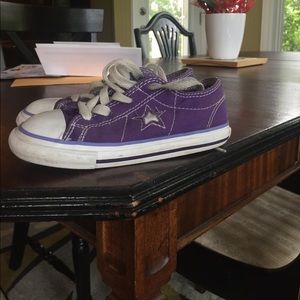 Purple Converse One Star