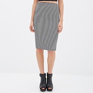 Forever21 striped skirt