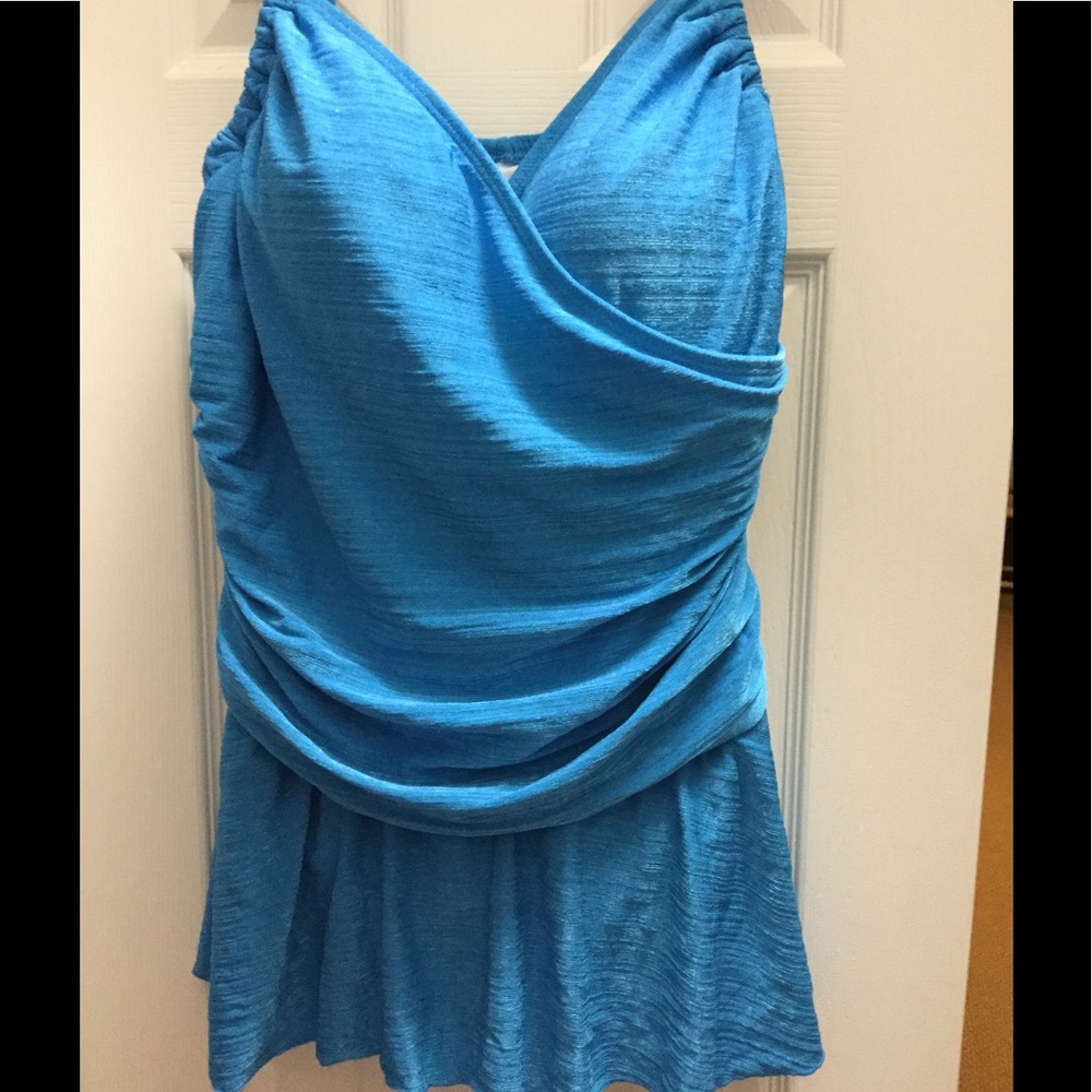 Ocean blue bathing suit