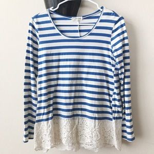 Anthropologie striped top!