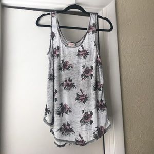 Vintage floral tank