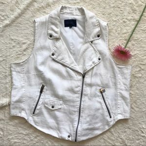 Eloquii Linen Vest
