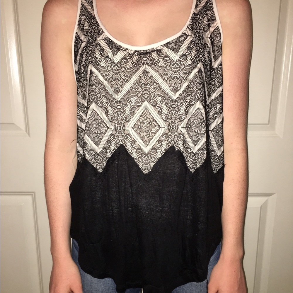 Dressy black tank