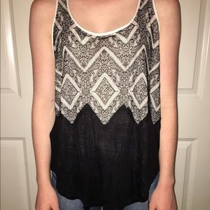 Dressy black tank
