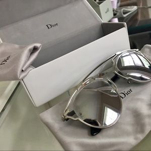 Dior So Real Mirrored Sunglasses, 48mm