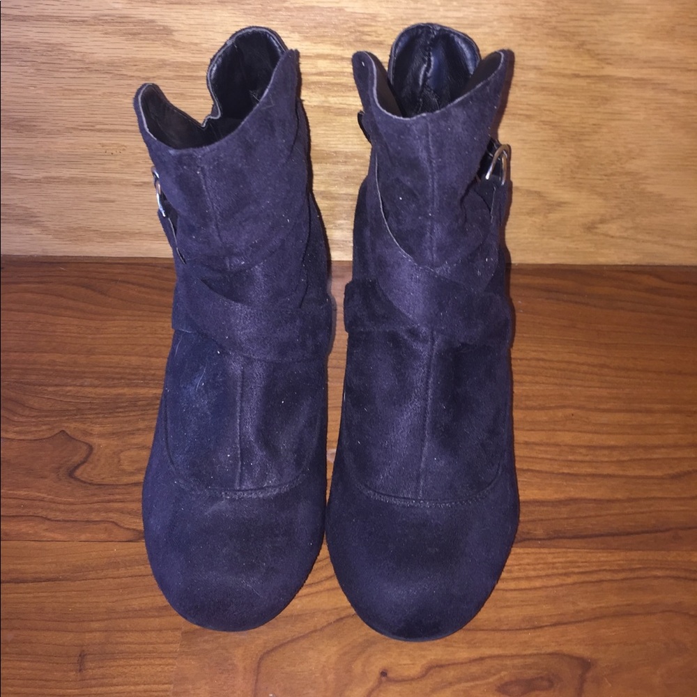 Black Suede Boots