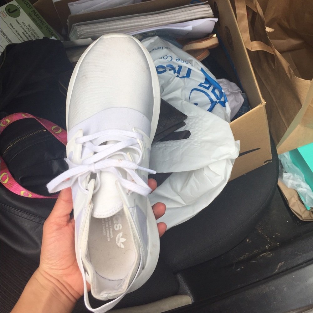 Adidas Tubular Shoes.