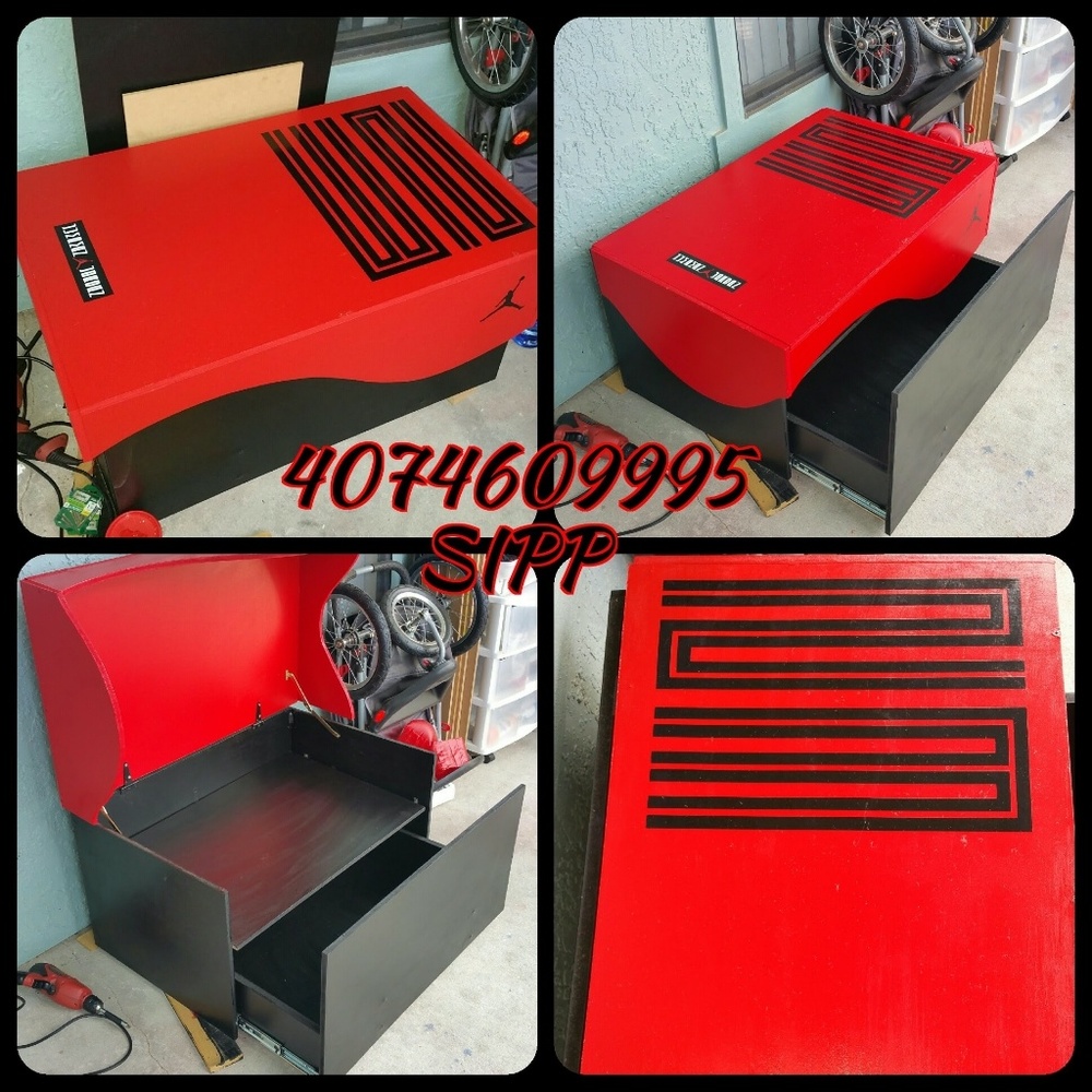 Mega shoe storage box