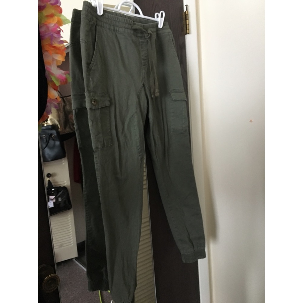 Olive Green Joggers