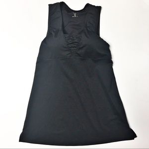 Athleta Black Sleeveless Tee/Tunic