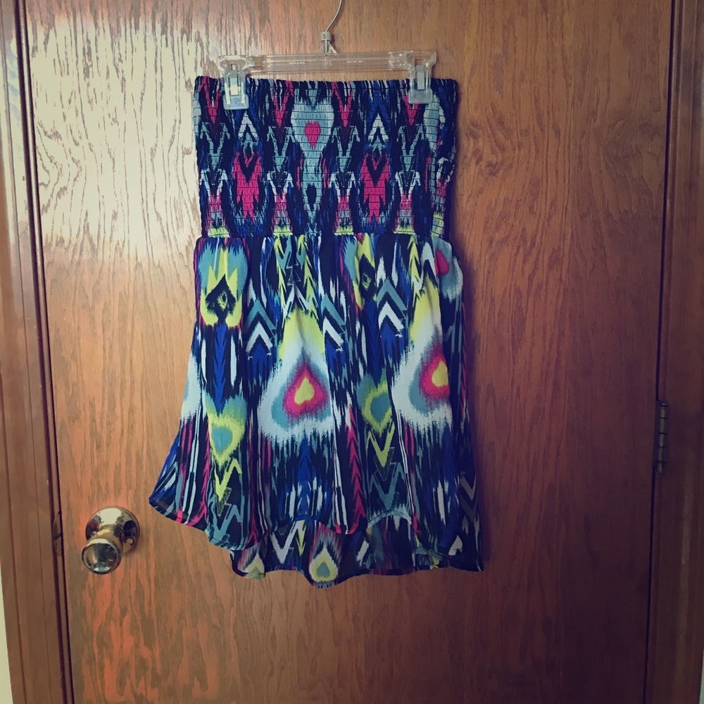 High low tube top