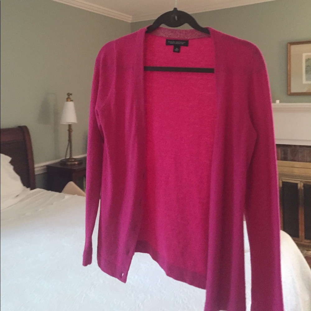 Pink cardigan