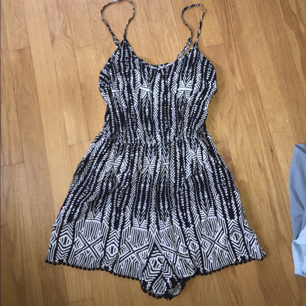 Tribal Print Romper