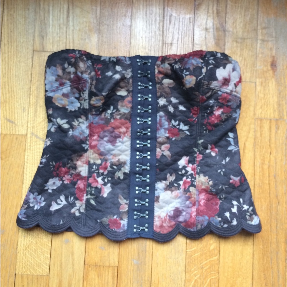 SOLD❗️Free People floral corset top