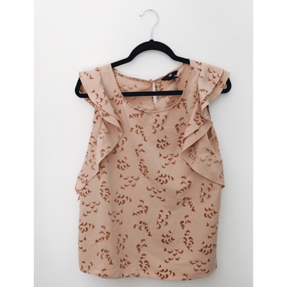 H&M Ruffle Top
