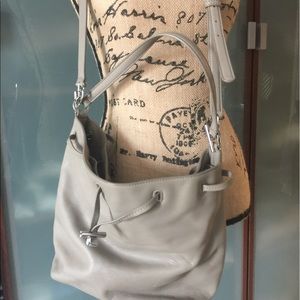 Tory Burch Toggle Drawstring Bucket Bag