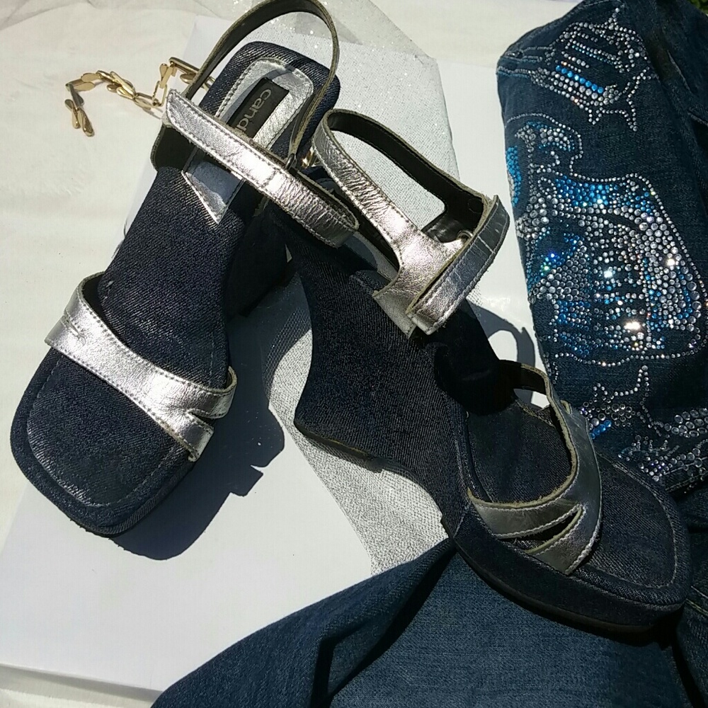 Vintage Candie's platform wedges - Picture 4 of 6