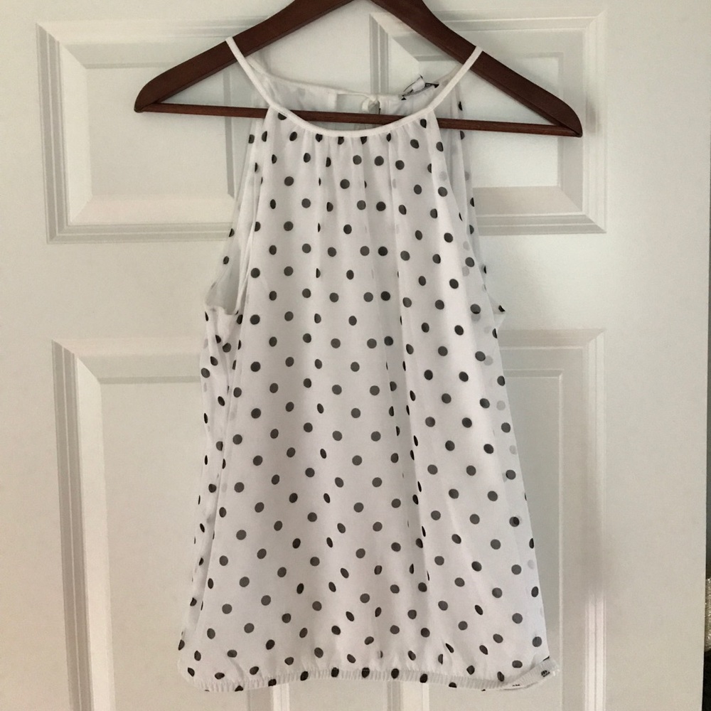 Polka dot halter