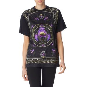 Givenchy Runway Silk Panther T-Shirt