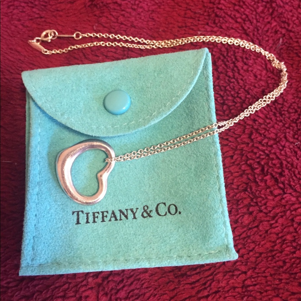 Tiffany's Elsa Peretti Open Heart Pendant