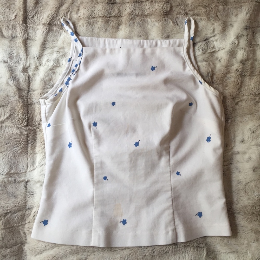 90s flower crop top!