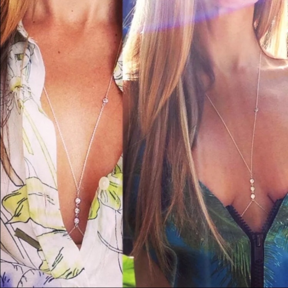 Bralette Body Chain - Picture 3 of 4