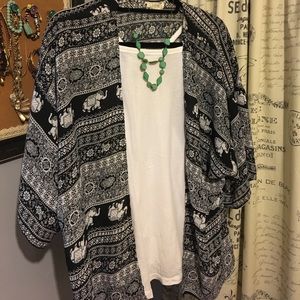 Beautiful Elephant Kimono 🐘 ✨